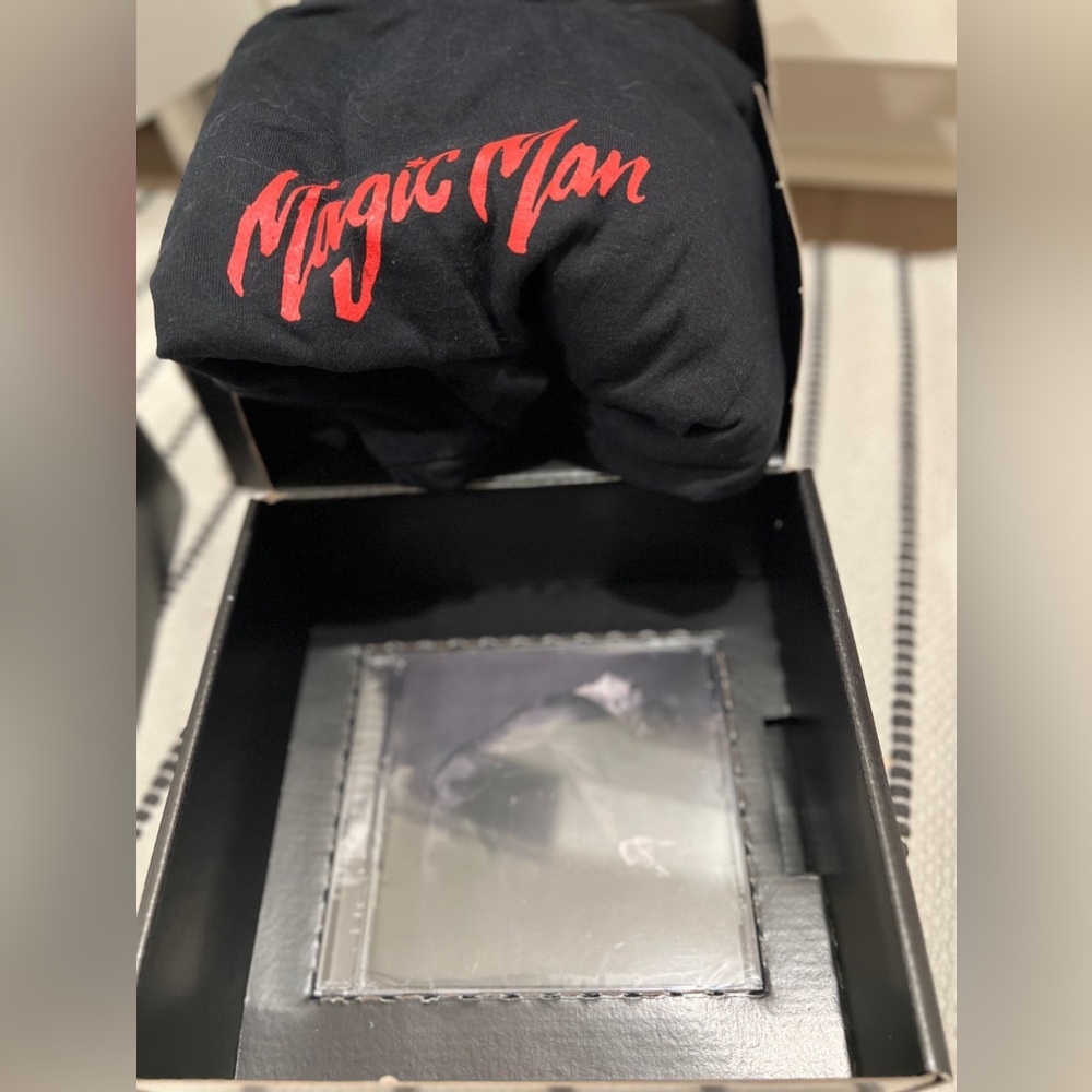 Jackson wang magic man CD and longsleeve box
